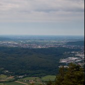 Lijak dzień trzeci i pierwsza próba przelotu., Przed nami góry za którymi już morze.