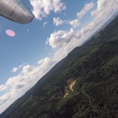 Kudowa - Radków Paragliding Fly, Strzeliniec od strony Radkowa.