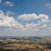 Czeszka w lipcu 2014, Latanie paralotnią z Czeszki