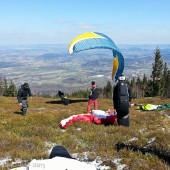 Kowary Wałowa Góra, Paragliding Fly Wałowa Góra - Rudnik - Lubawka