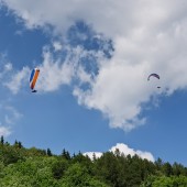 Grzmiąca Paragliding Fly, Gdyby nie to że ręka trochę jednak boli, a jutro zaczynam kurs, to zrobiłbym trzecie podejście.