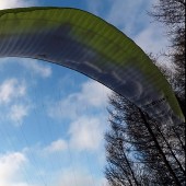 Kudowa Paragliding FLy, Grudniowe latanie ... do zmroku.
