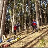Mieroszów Paragliding Zonk, Na początek sezonu, ćwiczenia z GOPR'em